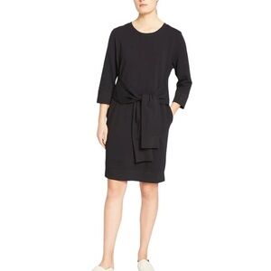 UNIVERSAL STANDARD Woman’s tie front black Misa Dress NWT size 14